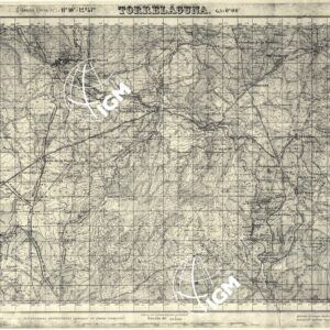 MAPA TOPOGRAFICA DE ESPANA - Torrelaguna