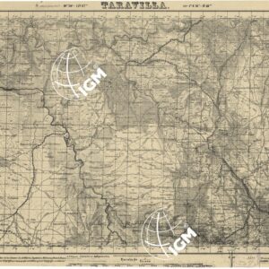 MAPA TOPOGRAFICA DE ESPANA - Taravilla
