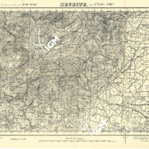 MAPA TOPOGRAFICA DE ESPANA - Beceite
