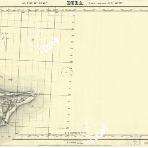 MAPA TOPOGRAFICA DE ESPANA - Buda