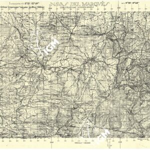 MAPA TOPOGRAFICA DE ESPANA - Navas del Marques