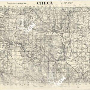 MAPA TOPOGRAFICA DE ESPANA - Checa