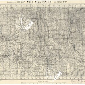 MAPA TOPOGRAFICA DE ESPANA - Villarluengo