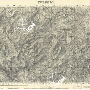 MAPA TOPOGRAFICA DE ESPANA - Forcall