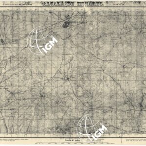 MAPA TOPOGRAFICA DE ESPANA - Alcala de Henares