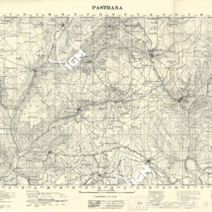 MAPA TOPOGRAFICA DE ESPANA - Pastrana