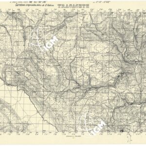MAPA TOPOGRAFICA DE ESPANA - Tragacete