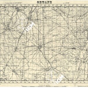 MAPA TOPOGRAFICA DE ESPANA - Getafe