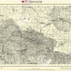 MAPA TOPOGRAFICA DE ESPANA - Segorbe
