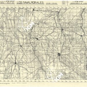 MAPA TOPOGRAFICA DE ESPANA - Los Navalmorales
