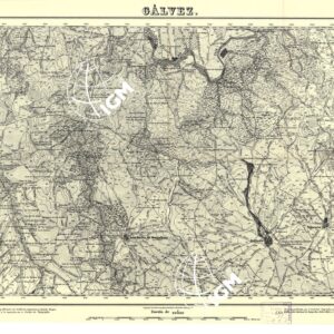 MAPA TOPOGRAFICA DE ESPANA - Galvez