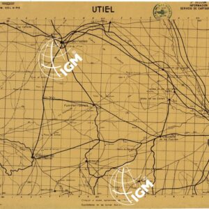 MAPA TOPOGRAFICA DE ESPANA - Utiel