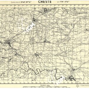 MAPA TOPOGRAFICA DE ESPANA - Cheste