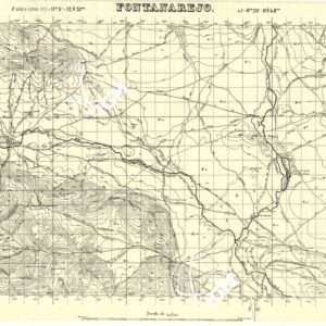 MAPA TOPOGRAFICA DE ESPANA - Fontanarejo