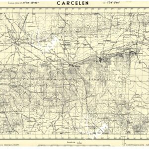 MAPA TOPOGRAFICA DE ESPANA - Carcelen