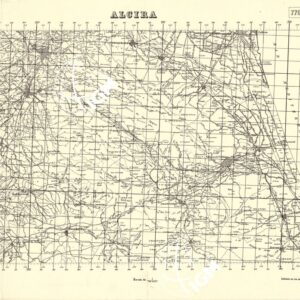 MAPA TOPOGRAFICA DE ESPANA - Alcira