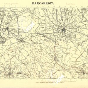 MAPA TOPOGRAFICA DE ESPANA - Barcarrota