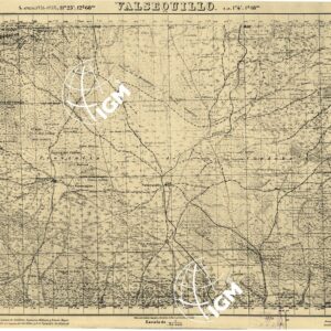 MAPA TOPOGRAFICA DE ESPANA - Valsequillo