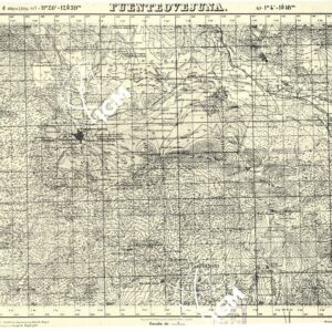 MAPA TOPOGRAFICA DE ESPANA - Fuenteovejuna
