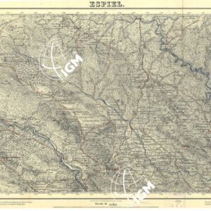 MAPA TOPOGRAFICA DE ESPANA - Espiel