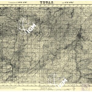 MAPA TOPOGRAFICA DE ESPANA - Yetas