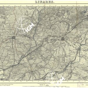 MAPA TOPOGRAFICA DE ESPANA - Linares