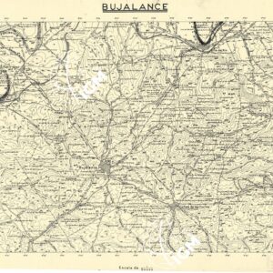 MAPA TOPOGRAFICA DE ESPANA - Bujalance