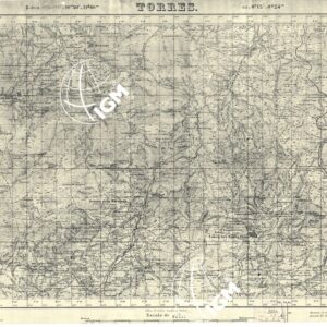 MAPA TOPOGRAFICA DE ESPANA - Torres
