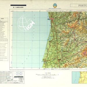 MAPA MILITAR DE ESPANA - Porto