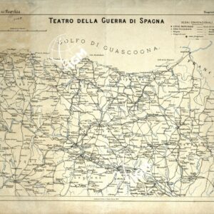 TEATRO DELLA GUERRA DI SPAGNA - Fronte e Retro