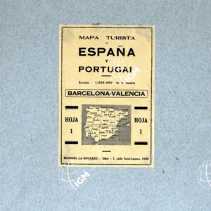 MAPA GENERAL ESPANA - Frontespizio