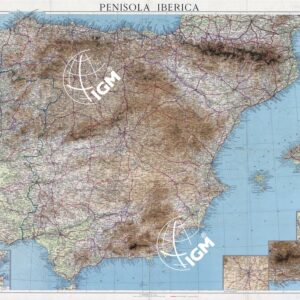 CARTA DELLA PENISOLA IBERICA - FOGLIO 2