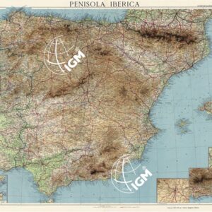 CARTA DELLA PENISOLA IBERICA - FOGLIO 3