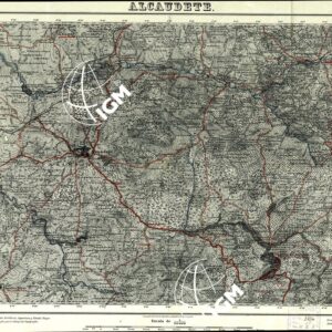 MAPA TOPOGRAFICA DE ESPANA - Foglio 968 - Alcaudete