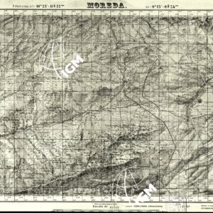 MAPA TOPOGRAFICA DE ESPANA - Foglio 992 - Moreda