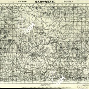 MAPA TOPOGRAFICA DE ESPANA - Foglio 995 - Cantoria