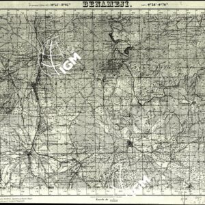 MAPA TOPOGRAFICA DE ESPANA - Foglio 1006 - Benameji