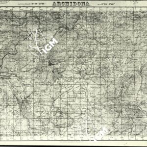 MAPA TOPOGRAFICA DE ESPANA - Foglio 1024 - Archidona