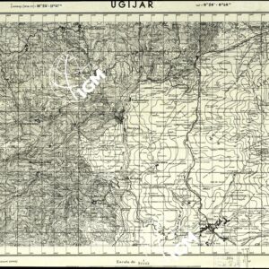 MAPA TOPOGRAFICA DE ESPANA - Foglio 1043 - Ugijar