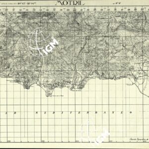 MAPA TOPOGRAFICA DE ESPANA - Foglio 1055 - Motril