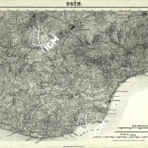 MAPA TOPOGRAFICA DE ESPANA - Foglio 1066 - Coin