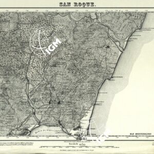 MAPA TOPOGRAFICA DE ESPANA - Foglio 1075 - San Roque