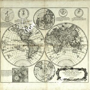 MAPA MUNDI O DESCRIPCION DEL GLOBO TERRESTRE