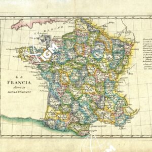 LA FRANCIA DIVISA IN DIPARTIMENTI