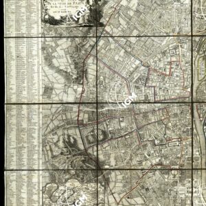 PLAN DE LA VILLE DE PARIS