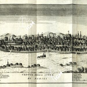 PIANTE DELLA CITTA' DI PARIGI - Foglio 2