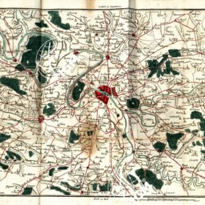 PIANTE DELLA CITTA' DI PARIGI