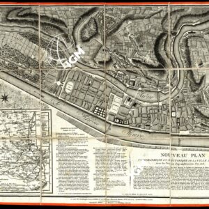 NOUVEAU PLAN TOPOGRAPHIQUE ET HISTORIQUE DE LA VILLE LYON