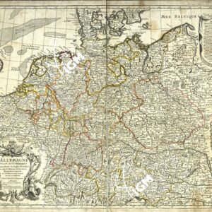 L'ALLEMAGNE-DRESSEE SUR LES OBSERVATIONS DE TYCHO-BRAHE DE KEPLER DE SNELLIUS-SUR CELLES DE MESSIEURS DE L'ACADEMIE ROYALE DES SCIENCES