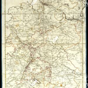 NEUE GEOGRAPHISCHE CARTE DER KAYSERLICHEN REICHS UND ANGRAENZENDEN POSTEN